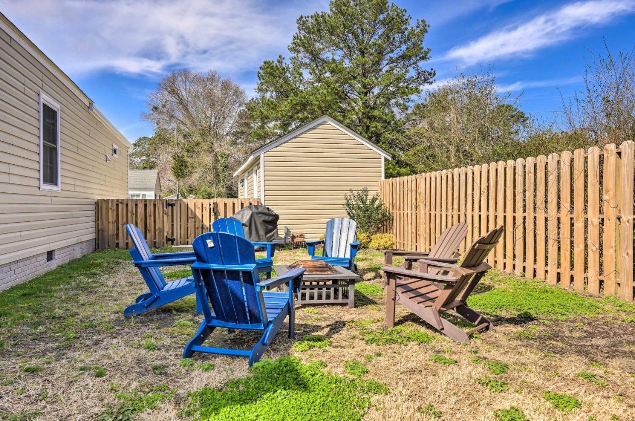 New Bern Retreat With Fire Pit About 1 Mi To Dtwn! Villa Exterior photo